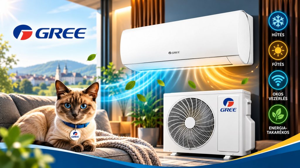 Gree Comfort Pro 2,7 kW Fűtésre optimalizált