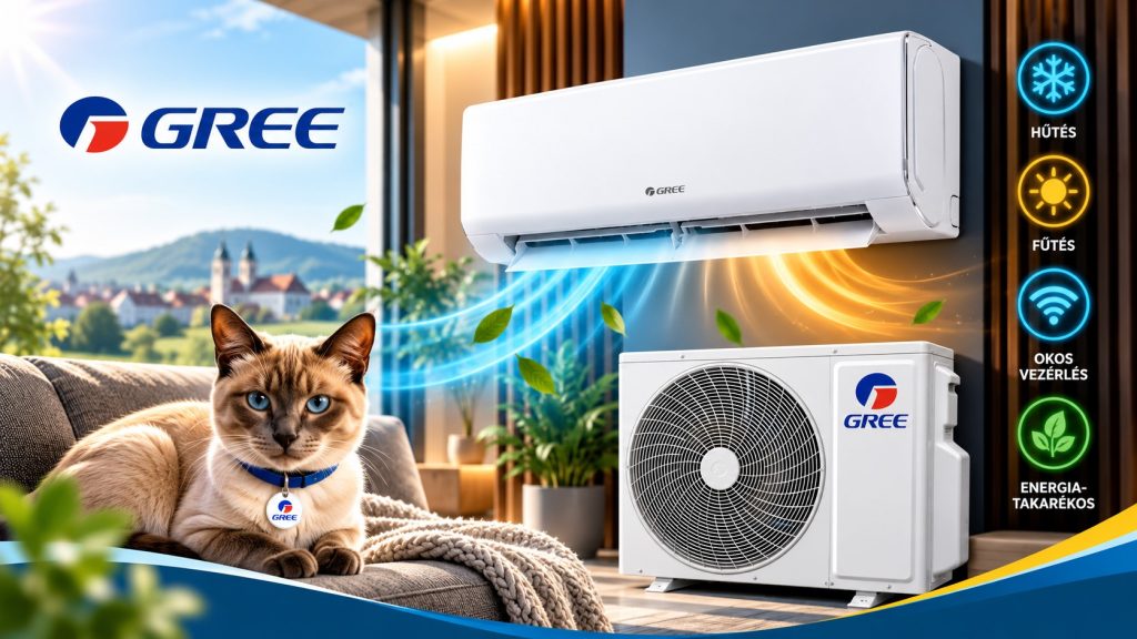Gree G-Time 2,7 kW Fűtésre optimalizált