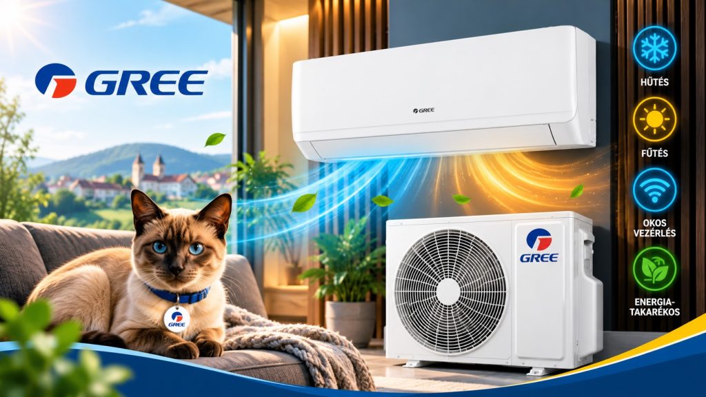 Gree Winter 2,7 kW Fűtésre optimalizált