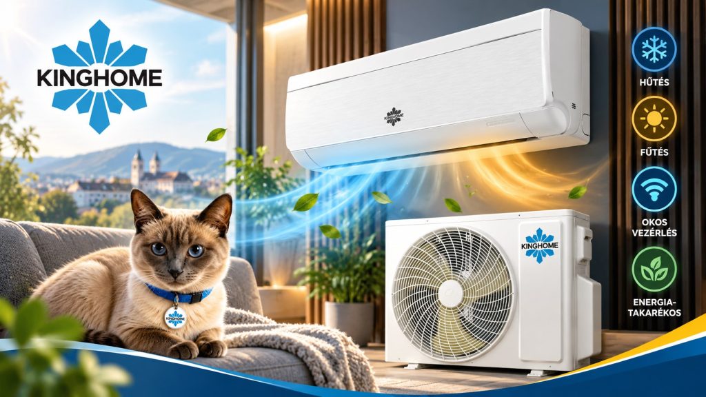Kinghome Maximus (GREE) 2,7 kW Fűtésre optimalizált