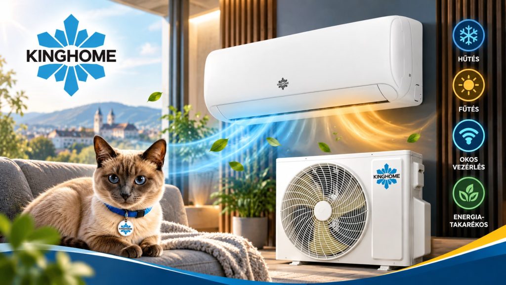 Kinghome Primor (GREE) 2,5 kW Fűtéskiegészítésre alkalmas