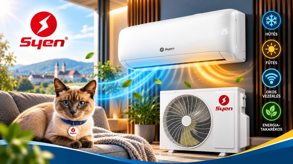Syen Charm 2,7 kW Fűtéskiegészítésre alkalmas